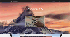 Desktop Screenshot of phoenixos.com