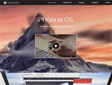 Tablet Screenshot of phoenixos.com